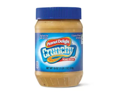 Aldi's Peanut Delight Crunchy Peanut Butter 