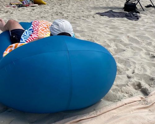 Crane Air Lounger at Beach