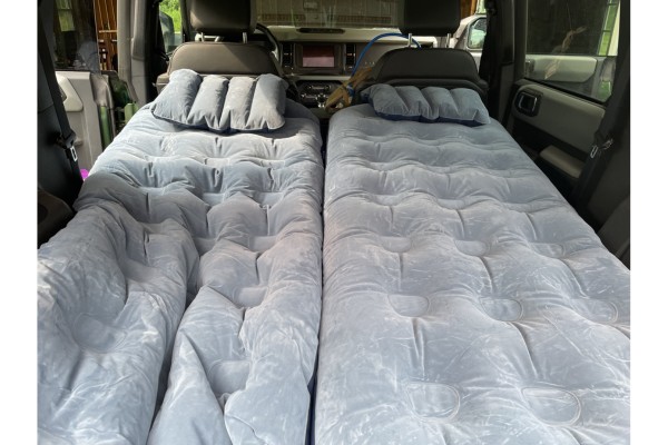 Adventuridge 4-in-1 Airbed Installed in our Camper Van