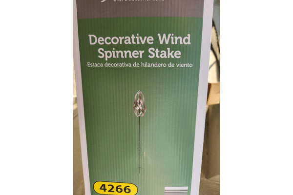 Add Charm to Your Garden with Belavi Decorative Wind Spinner Stake at $9.99