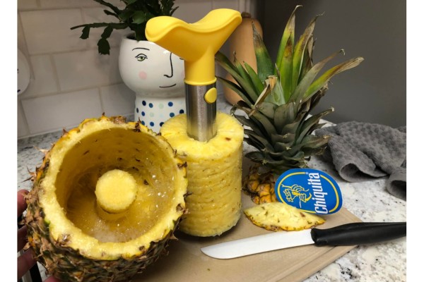 Got my Pineapple out with Crofton Pineapple Slicer